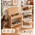 Minera Pets Huş Kontrplak Tırmalama Modülü - Kedi Mama Ünitesi