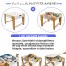 0-6 Yaş Anka Model Ahşap Montessori Aktivite Oyun Ve Çalışma Masa Ve Sandalye Seti (1 Masa + 1 Sandalye)