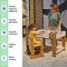 0-6 Yaş Anka Model Ahşap Montessori Aktivite Oyun Ve Çalışma Masa Ve Sandalye Seti (1 Masa + 1 Sandalye)