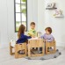 2-4 Age Dove Montessori Play, Study and Activity Table and Chairs