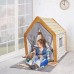 Kids Play House, Table & Chair and Bookcase Set